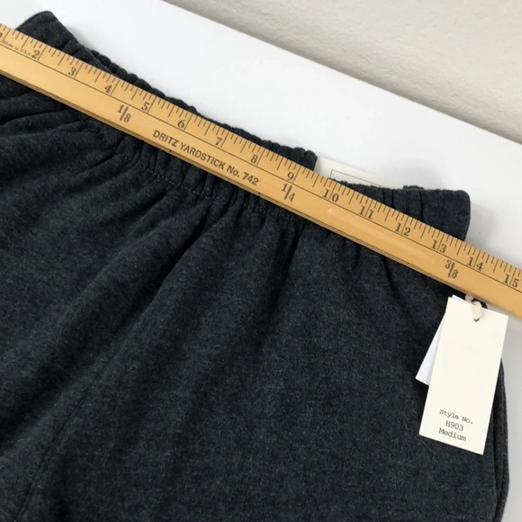 2/$30 NWT Reflex Shorts Size Medium Bermuda Thick Sweat Short Dark Charcoal Gray - Picture 10 of 16